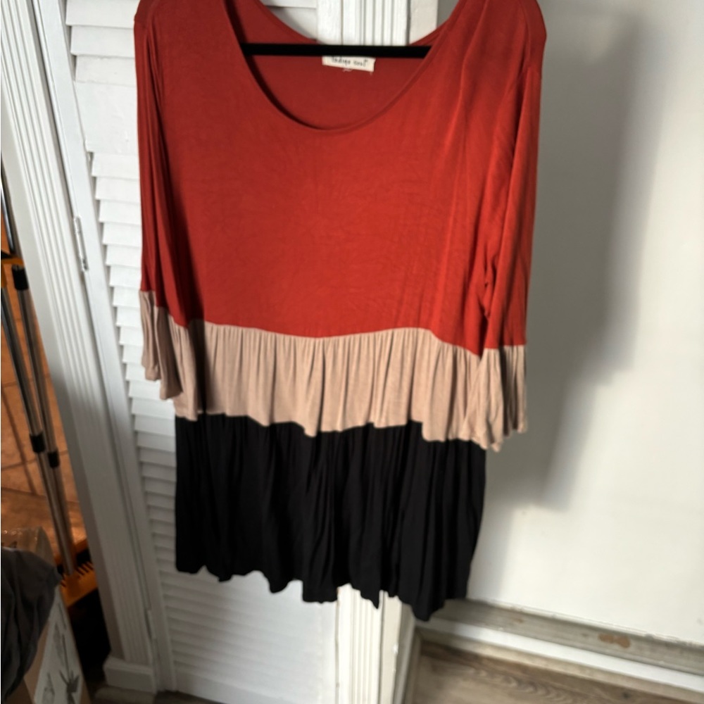 Fall colors tunic - Picture 2 of 3